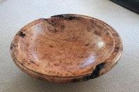 Huge Burl Bowl - 
	This large ~58cm, burl bowl was turned from a very old Australian bur